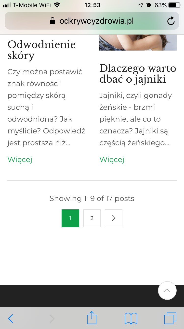 Pagination which doesn'twork